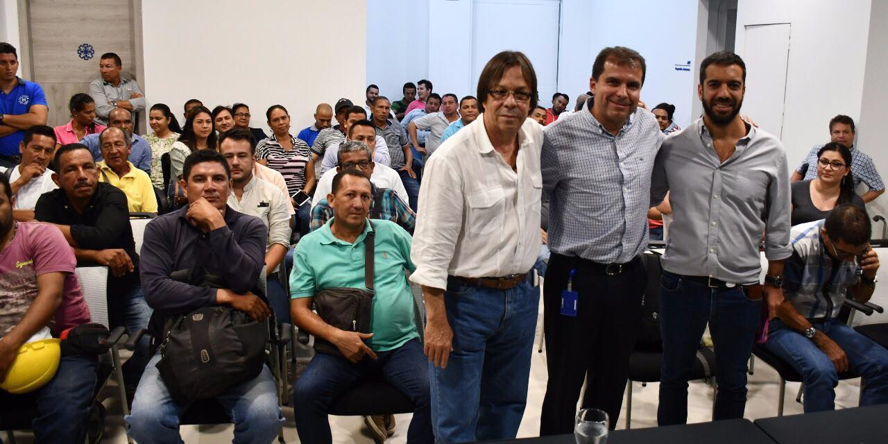 Cesar Lorduy y Arturo Char