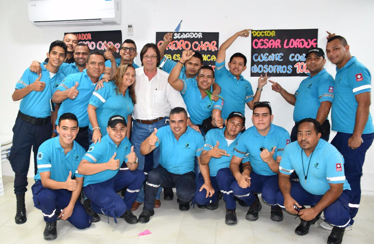 Cesar Lorduy y Arturo Char