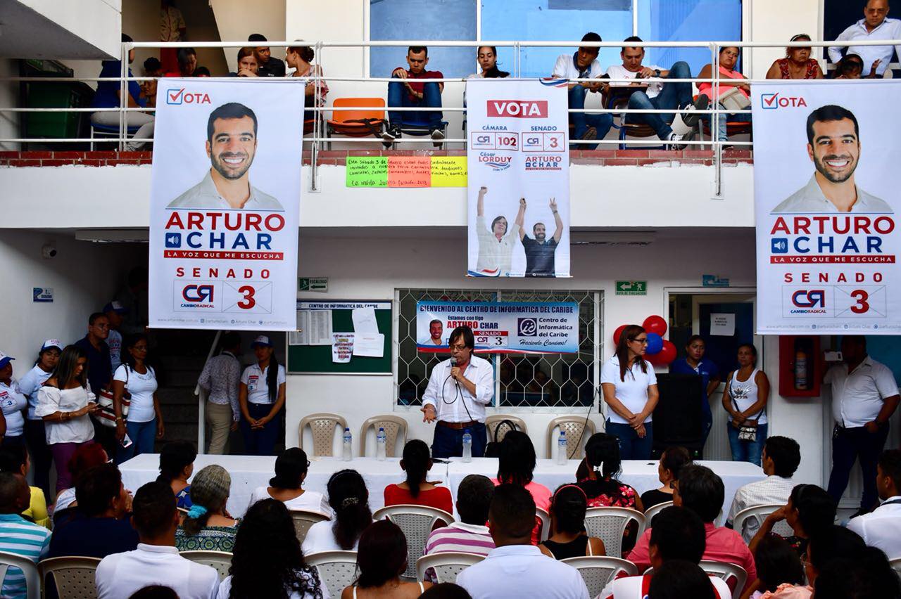 Cesar Lorduy y Arturo Char