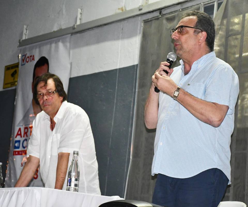 Cesar Lorduy y Arturo Char