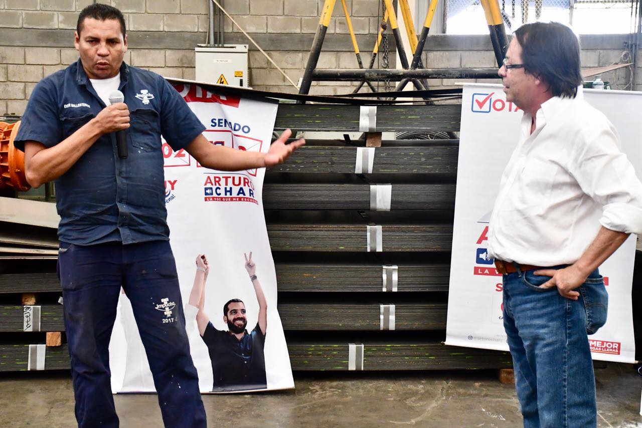 Cesar Lorduy y Arturo Char