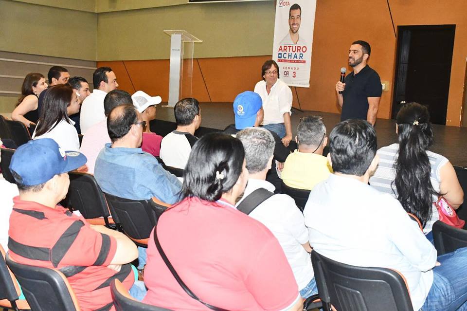 Cesar Lorduy y Arturo Char