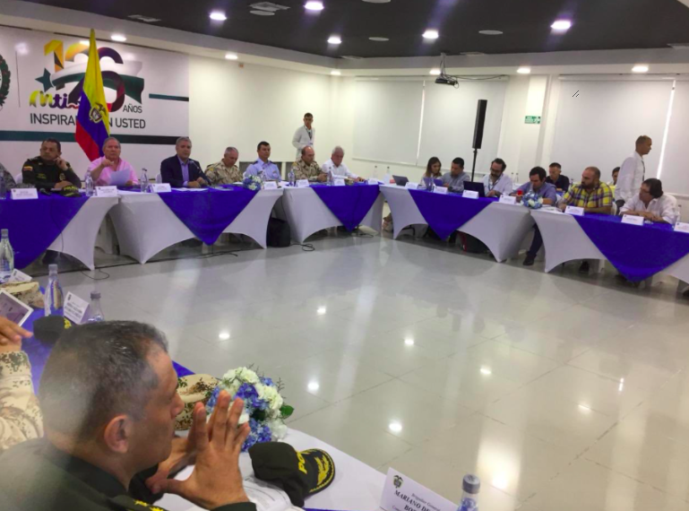 Congresista Lorduy asistió al consejo de seguridad en Barranquilla con el presidente Iván Duque 12