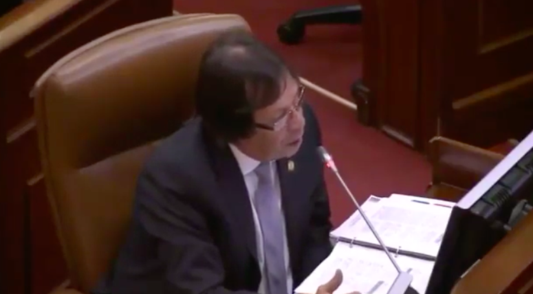 Cesar Lorduy dice no al consumo de sustancias psicoativas en plenaria de Cámara 2