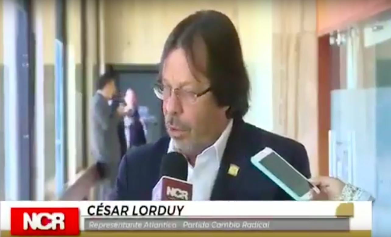 Cesar Lorduy elegido como presidente de la Comisión de Seguimiento a Organismos de Control 1