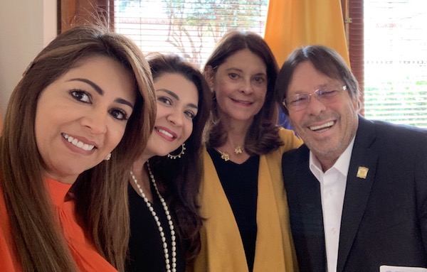 Marta Lucia Ramirez y Cesar Lorduy