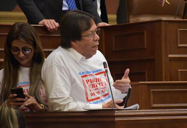 La Cámara cumplió con su labor y aprobó, con amplia mayoría, la prisión perpetua para violadores y asesinos de niños y niñas en segundo debate: Cesar Lorduy 2