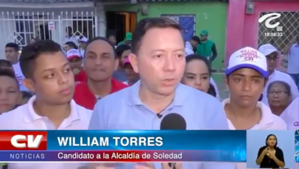 Soledad merece un Cambio Radical; Lorduy comparte resultados de encuesta realizada por Datanálisis que favorece a William Torres 2