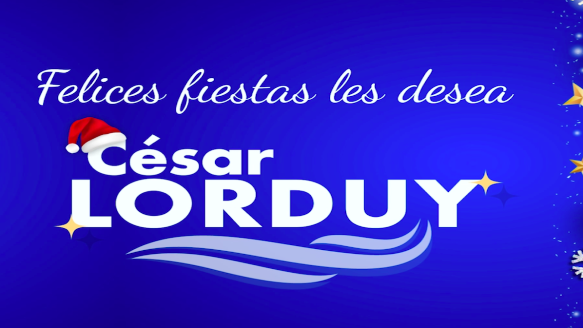 Felices fiestas a todos el Caribe, Atlántico y Barranquilla: Lorduy 1