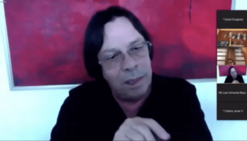 Cesar Lorduy en debate de centros penitenciarios