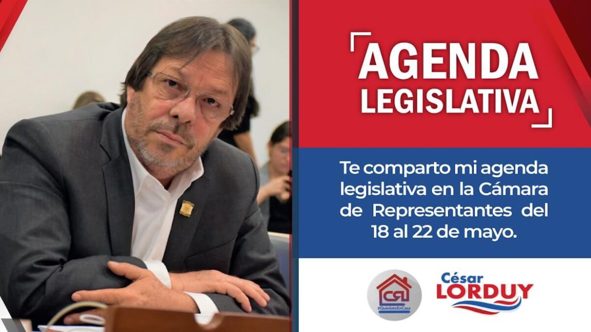 Cesar Lorduy agenda legislativa