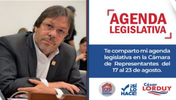 Cesar Lorduy y su agenda
