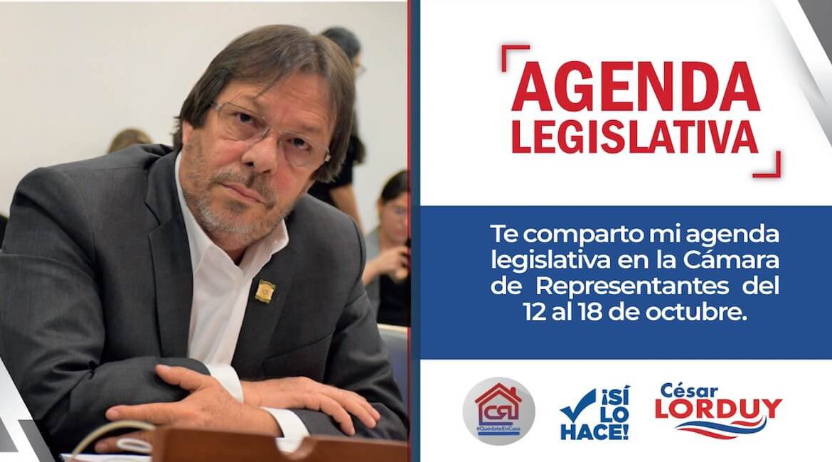 Agenda de Cesar Lorduy
