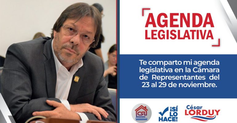 Agenda Cesar Lorduy
