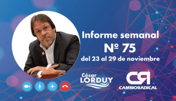 Informe de actividades de Cesar Lorduy