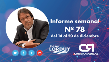 Informe de actividades de Cesar Lorduy