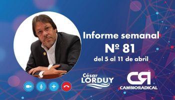 Informe de actividades de Cesar Lorduy
