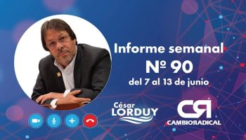 Informe de actividades de Cesar Lorduy