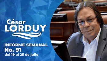 Informe de actividades de Cesar Lorduy