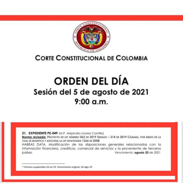 Borrón y Cuenta Nueva: Este jueves la Corte Constitucional podría decidir sobre ese proyecto 2