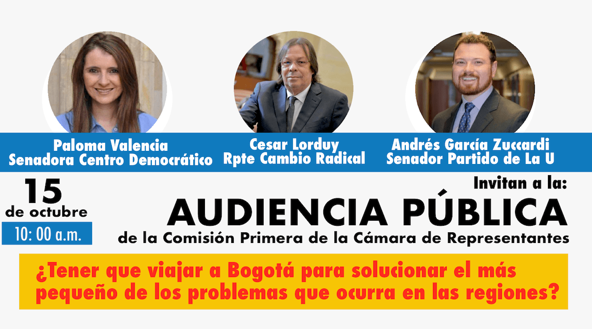 Audiencias pública (descentralización)