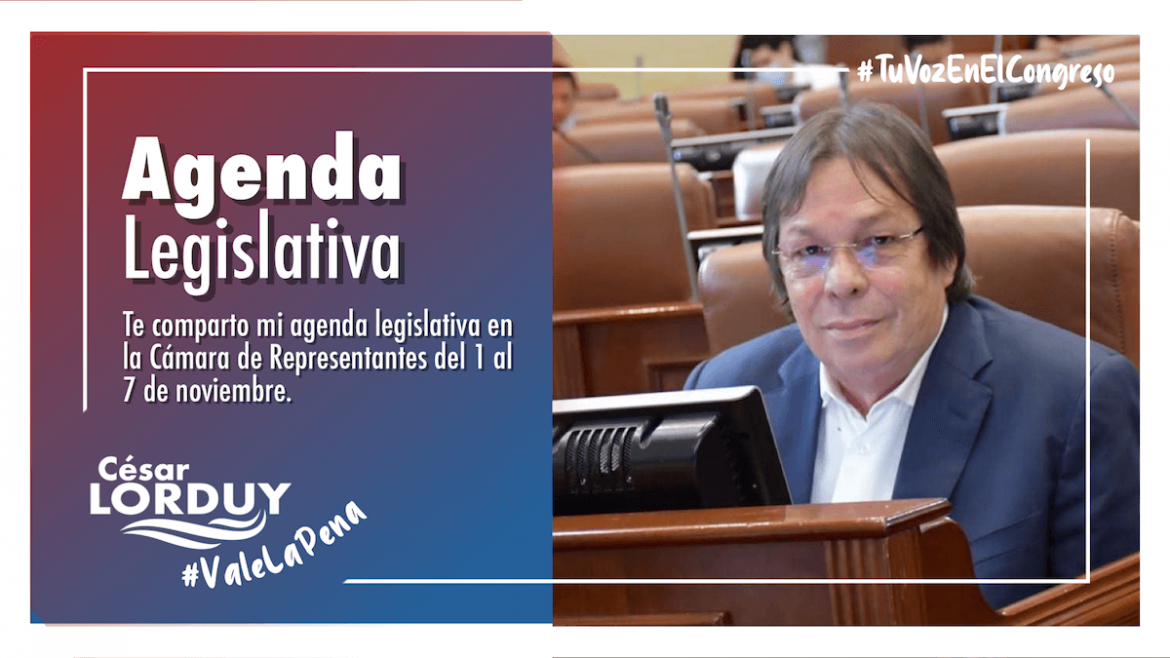 Agenda Cesar Lorduy