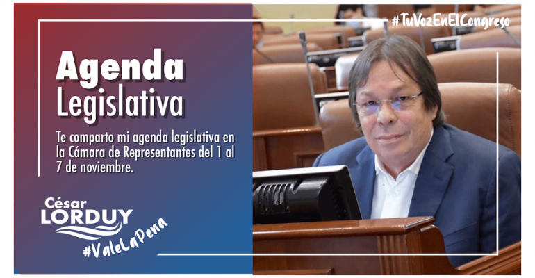 Agenda Cesar Lorduy
