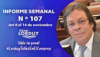 Informe de actividades de Cesar Lorduy