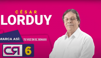 COMO VOTAR POR CESAR LORDUY