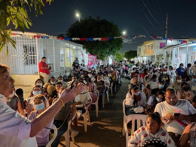 “¡Seré su Voz en el Senado!”: Lorduy desde el barrio Carrizal, en Barranquilla 1 Carrizal, en Barranquilla