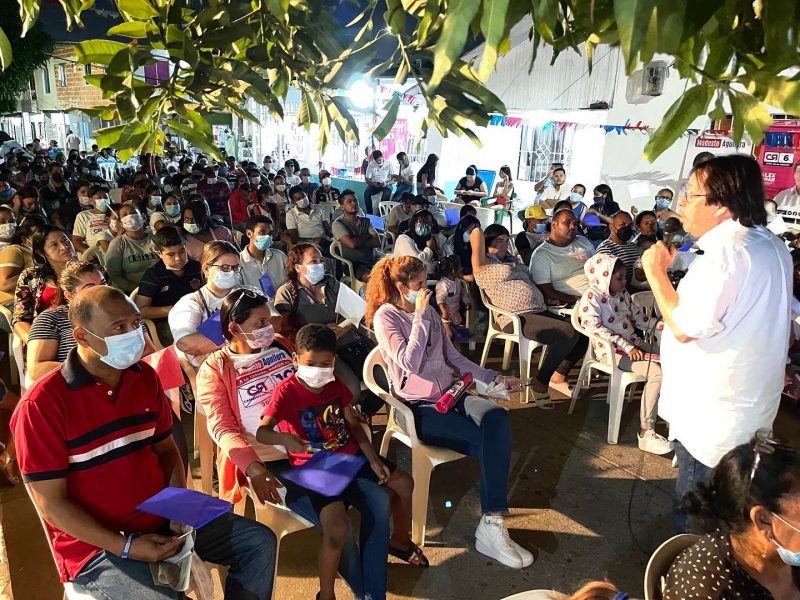 “¡Seré su Voz en el Senado!”: Lorduy desde el barrio Carrizal, en Barranquilla 3 Carrizal, en Barranquilla