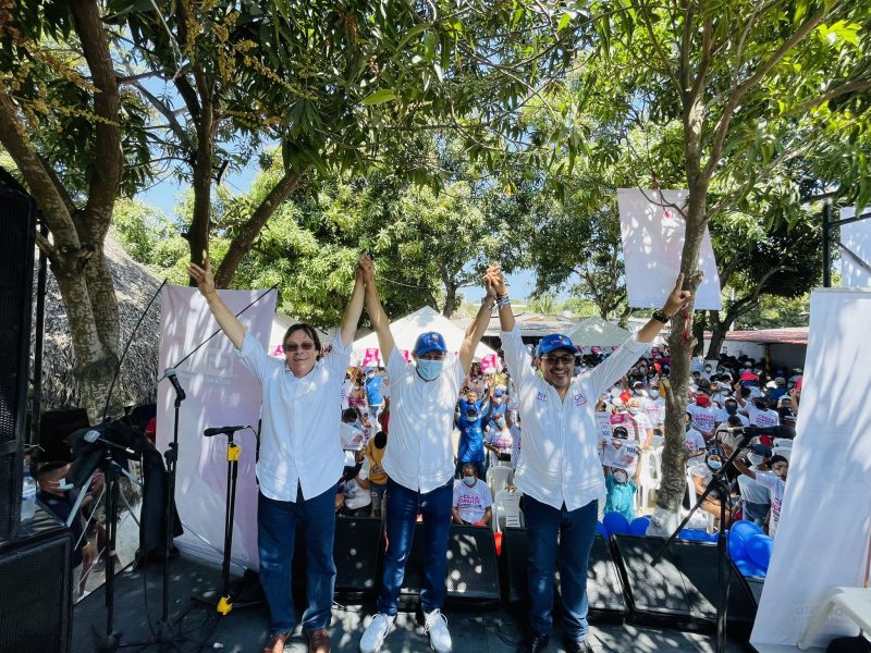 César Lorduy y Modesto Aguilera fueron recibidos en Malambo