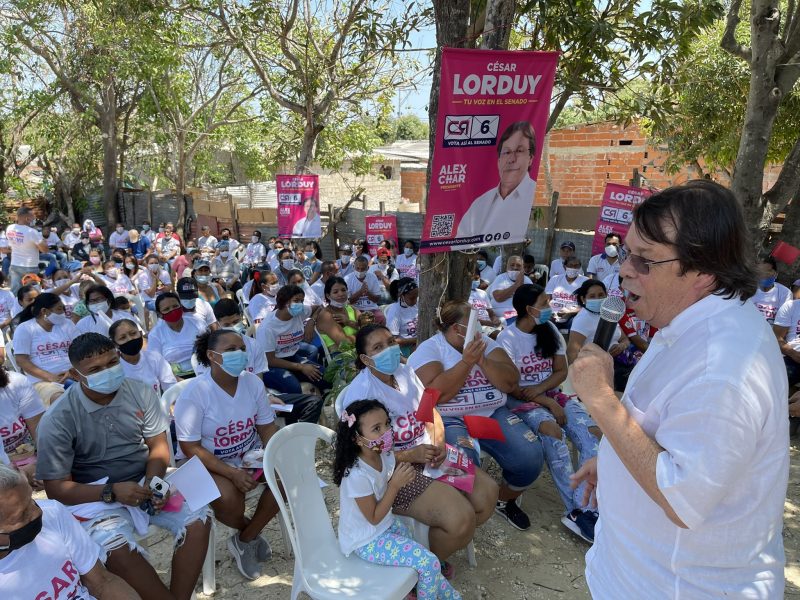 Con jornadas de pedagogía electoral, Lorduy consolida su camino al Senado 2