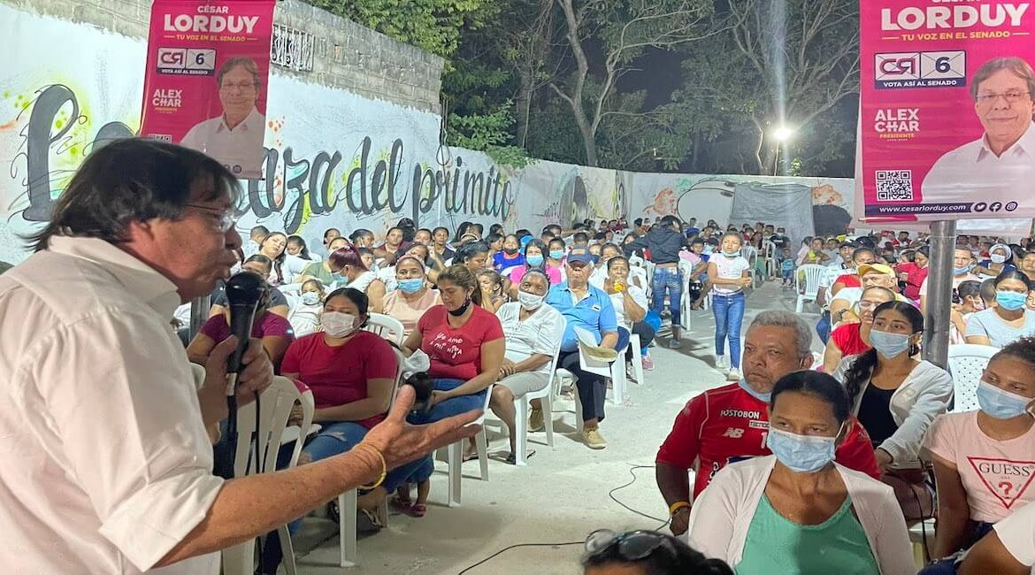 Reunión desde barrio Santo Domingo de Guzmán