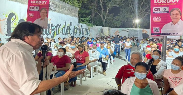 Reunión desde barrio Santo Domingo de Guzmán