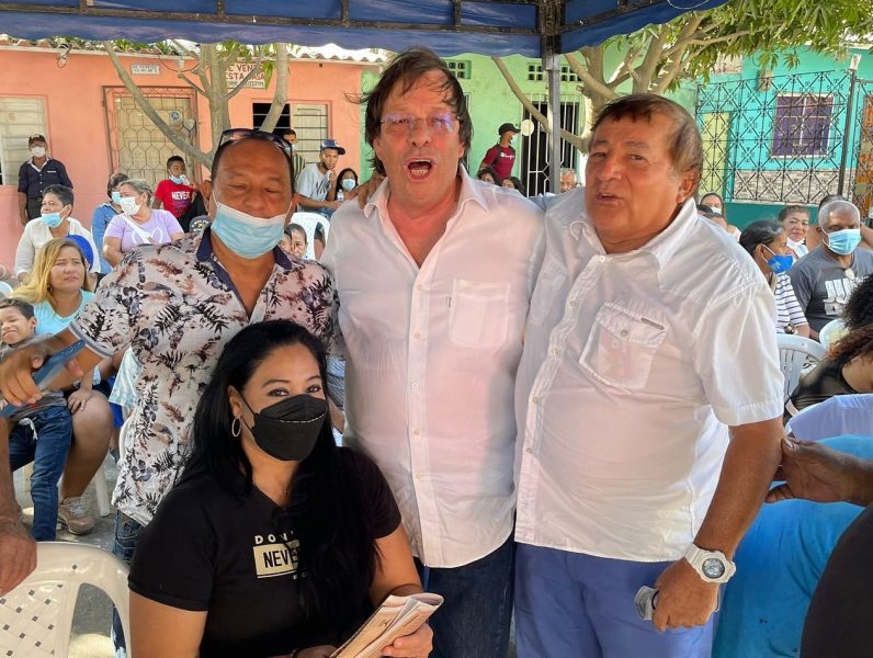 Lorduy llegó al barrio Montes a compartir sus planes para el Senado 6