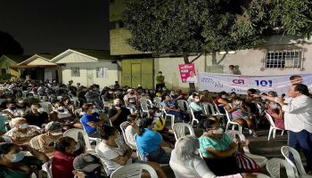 Barrio Nueva Esperanza recibe a César Lorduy