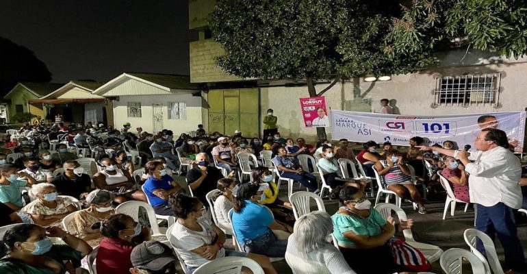 Barrio Nueva Esperanza recibe a César Lorduy