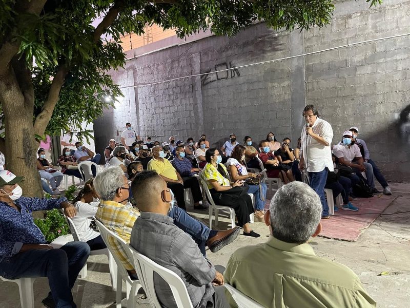 En cálidas y alegres reuniones, Lorduy da a conocer los motivos que lo llevan al Senado 1