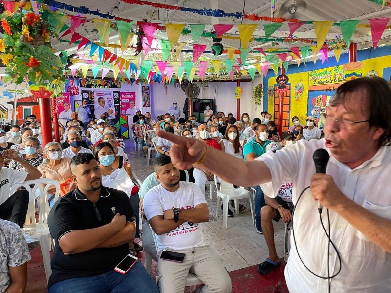 Cesar Lorduy en Barrio Abajo