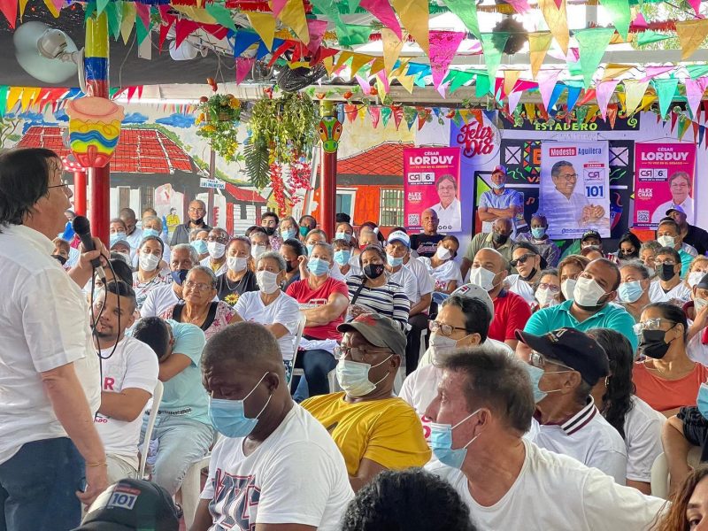 Cesar Lorduy en Barrio Abajo