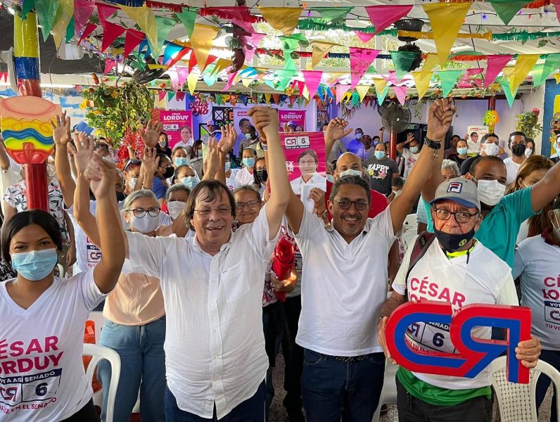Cesar Lorduy en Barrio Abajo