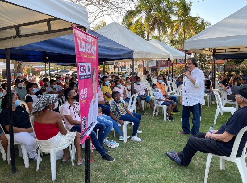 Jornadas maratónicas lleva a cabo Cesar Lorduy en su campaña al Senado de la República 2