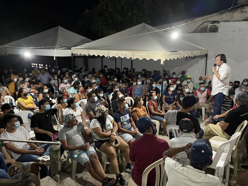 Hasta Usiacurí llegó Lorduy a compartir las razones que lo llevan a aspirar al Senado 3 Reunión en Usiacurí, Atlántico