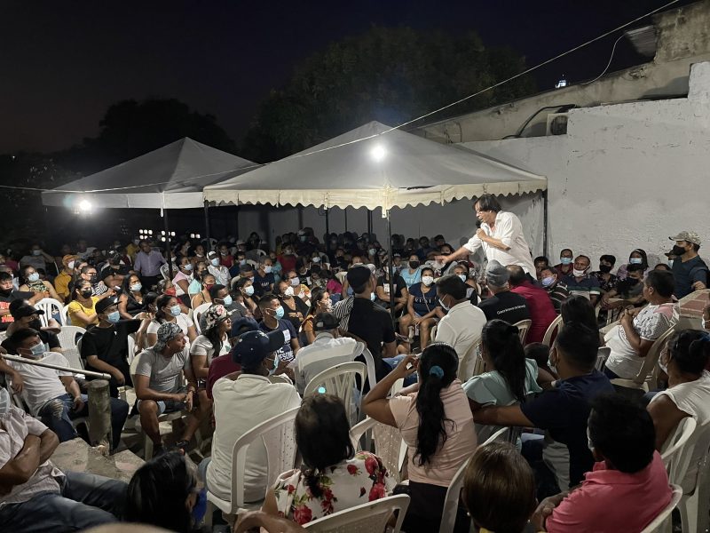 Hasta Usiacurí llegó Lorduy a compartir las razones que lo llevan a aspirar al Senado 2 Reunión en Usiacurí, Atlántico