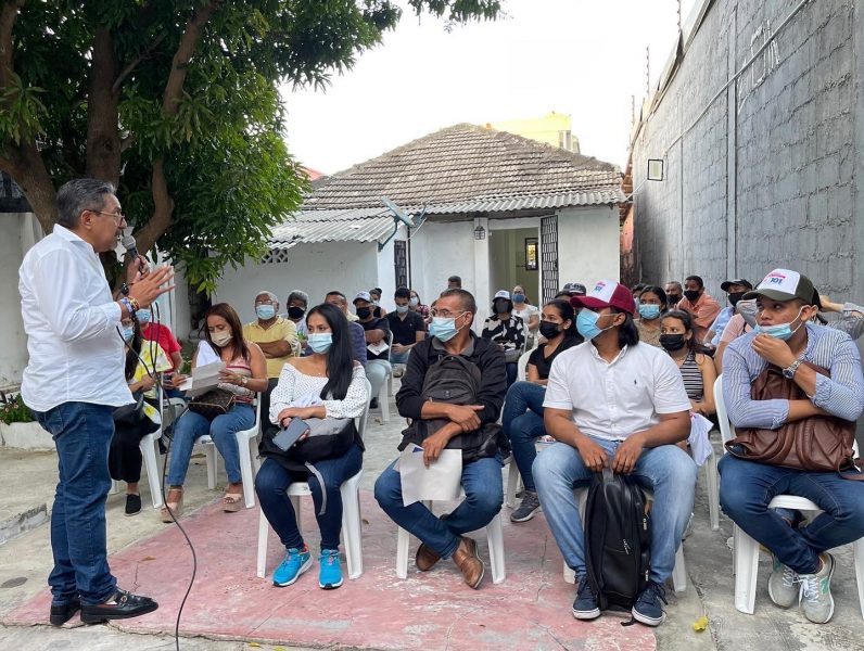 En cálidas y alegres reuniones, Lorduy da a conocer los motivos que lo llevan al Senado 3