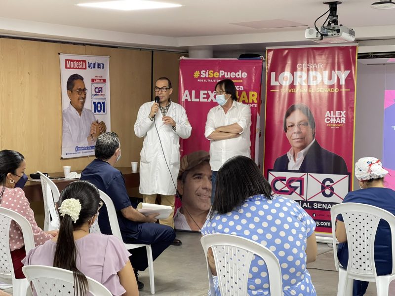 Cesar Lorduy continúa recibiendo cientos de apoyos en su recorrido al Senado 9