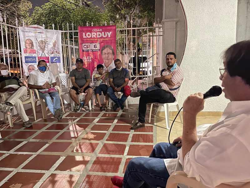En su camino al Senado, Cesar Lorduy sigue recibiendo apoyo de cientos de ciudadanos 2