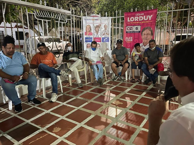 En su camino al Senado, Cesar Lorduy sigue recibiendo apoyo de cientos de ciudadanos 4