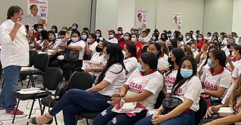 Cesar Lorduy continúa recibiendo cientos de apoyos en su recorrido al Senado 2